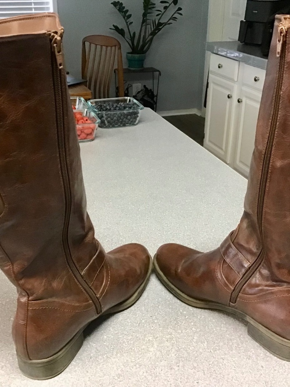 Flat Tall Boot Size 11W